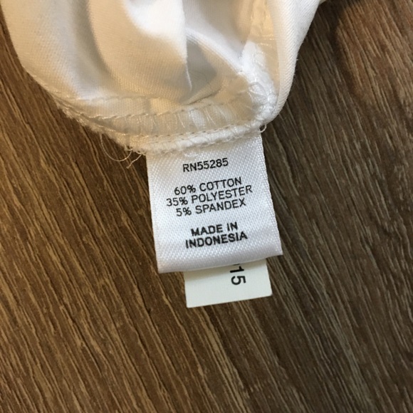 Express White Button Down - size XS, EUC - Picture 6 of 8